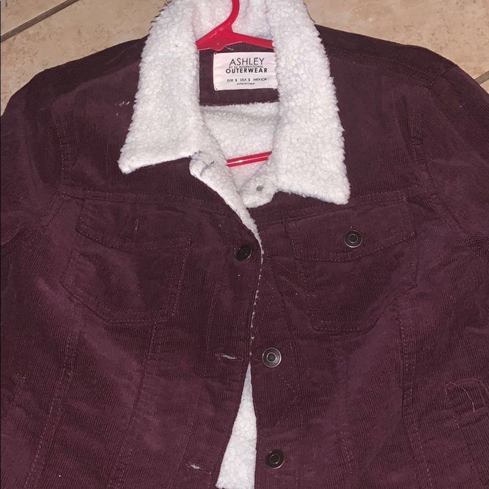 Maroon jacket